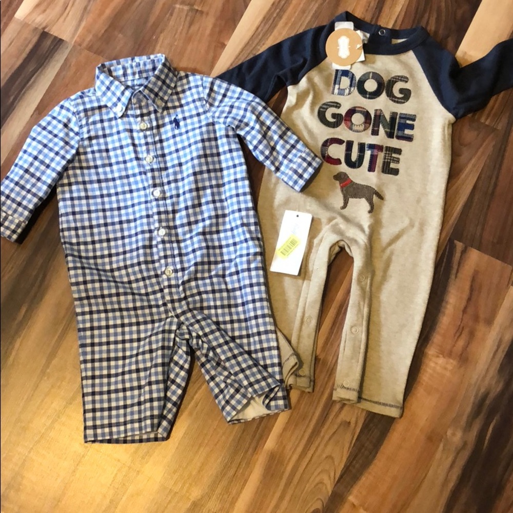 Mudpie and Ralph Lauren baby 3 months
